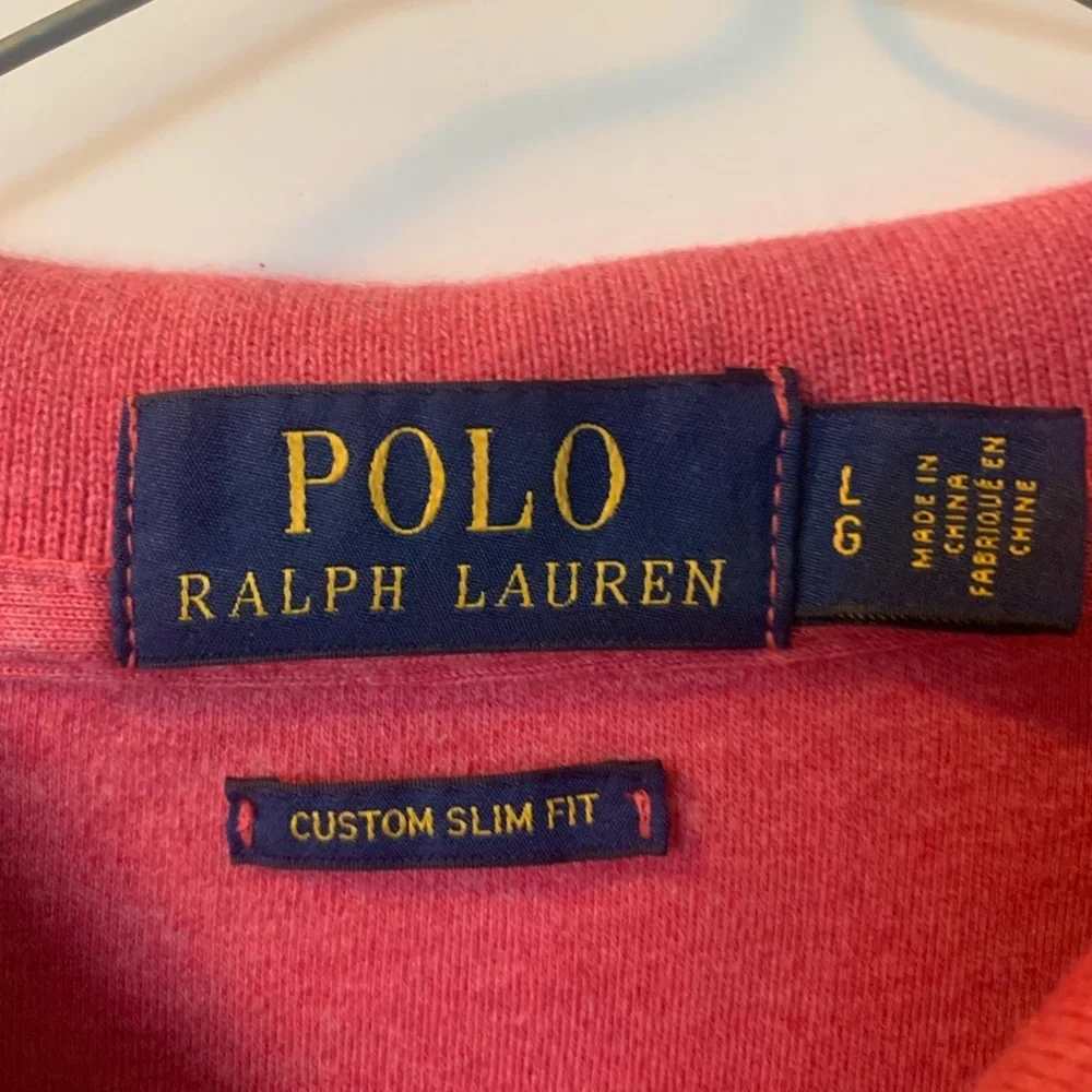 Ralph Lauren Men's Heathered Coral Polo Shirt